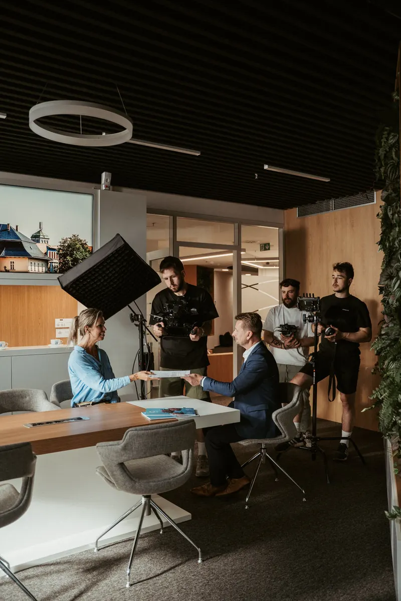 CREDITAS GROUP – image spot, ze zákulisí natáčení (7/12)