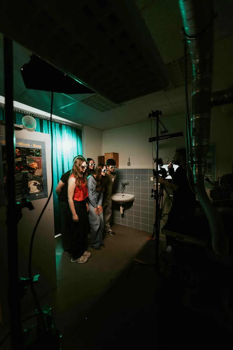 Fyzika – UPOL – náborové video, ze zákulisí natáčení (4/11)