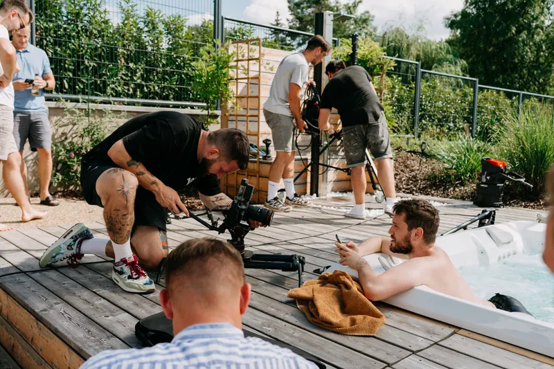 PORTU – série image spotů, ze zákulisí natáčení (3/7)